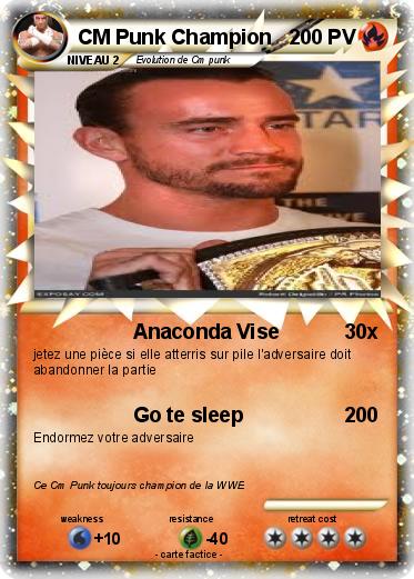 Pokemon CM Punk Champion