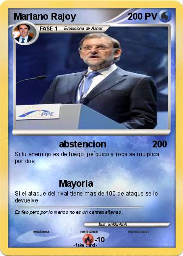 Pokemon Mariano Rajoy