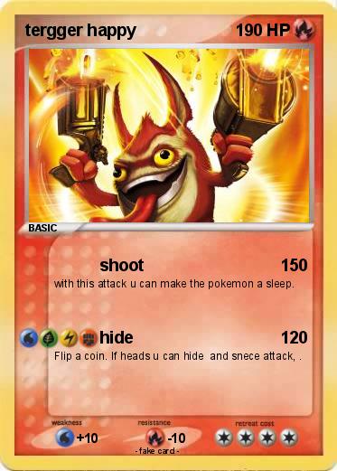 Pokemon tergger happy