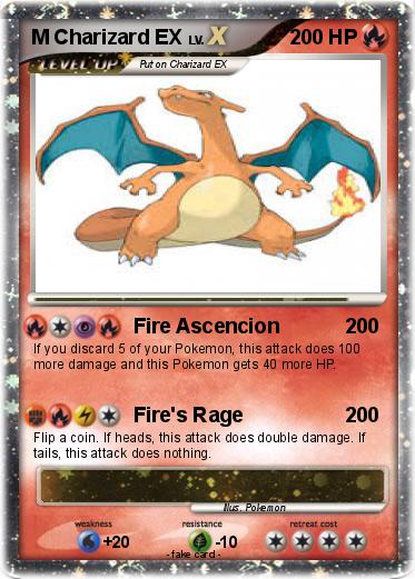 Pokemon M Charizard EX
