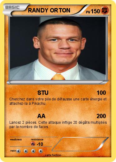 Pokemon RANDY ORTON