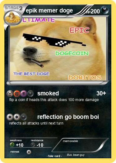 Pokemon epik memer doge