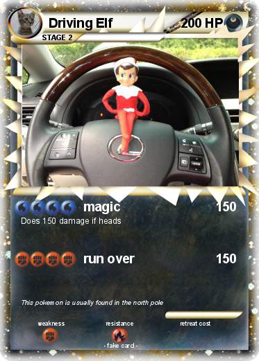 Pokemon Driving Elf
