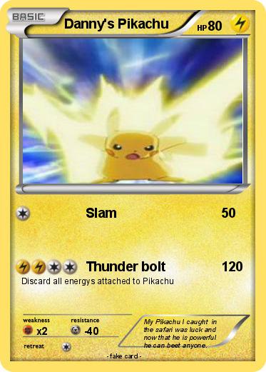 Pokemon Danny's Pikachu
