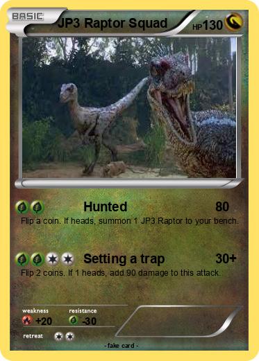 Pokemon JP3 Raptor Squad