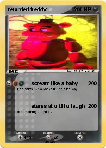 Pokemon retarded freddy