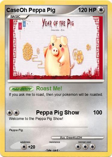 Pokemon CaseOh Peppa Pig