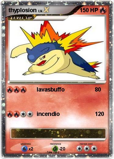 Pokemon thyplosion