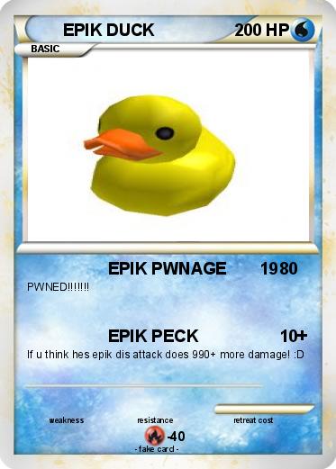 Pokemon EPIK DUCK