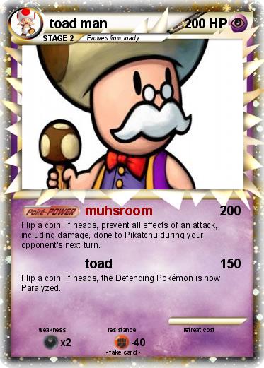 Pokemon toad man