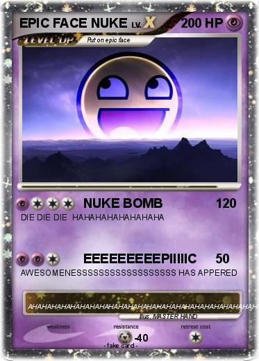Pokemon EPIC FACE NUKE