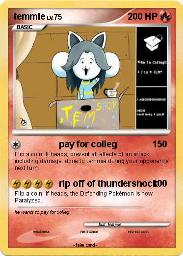 Pokemon temmie