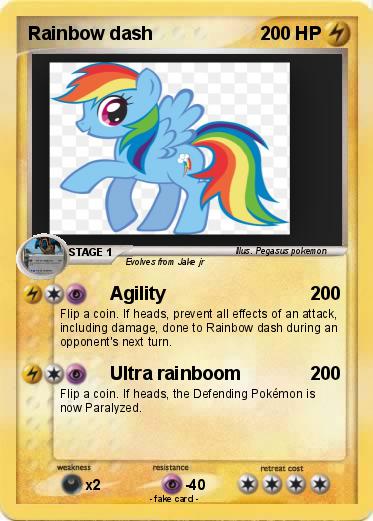 Pokemon Rainbow dash