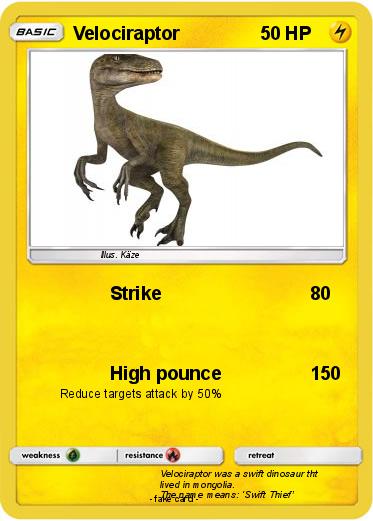 Pokemon Velociraptor