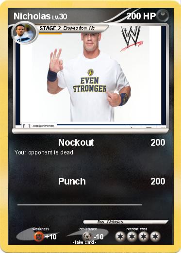 Pokemon Nicholas
