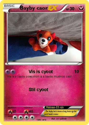 Pokemon Bayby caor
