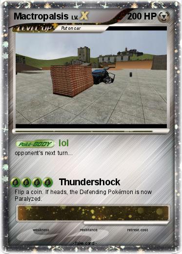 Pokemon Mactropalsis