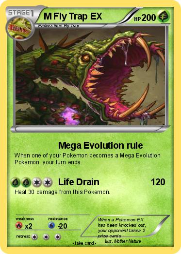 Pokemon M Fly Trap EX