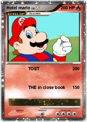 Pokemon Hotel mario
