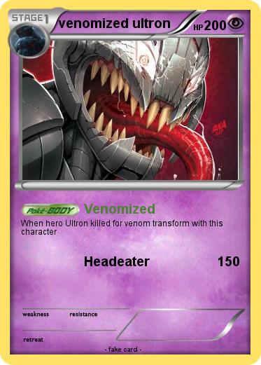 Pokemon venomized ultron