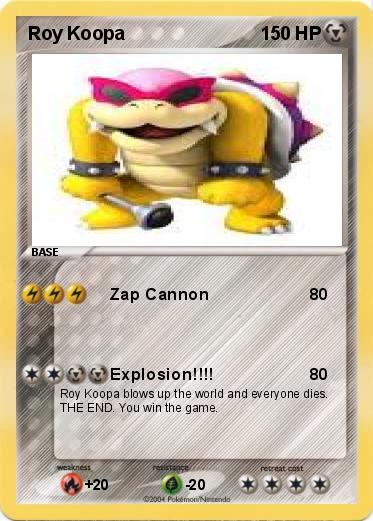 Pokemon Roy Koopa