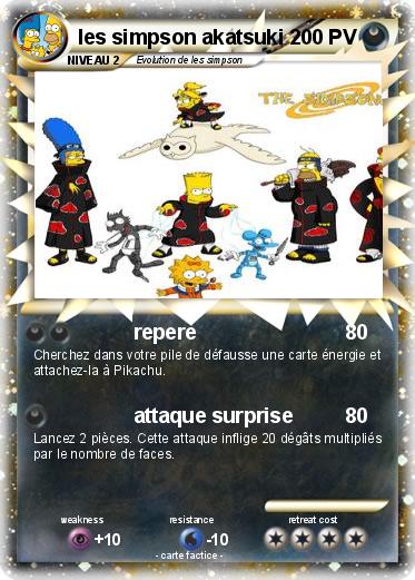 Pokemon les simpson akatsuki