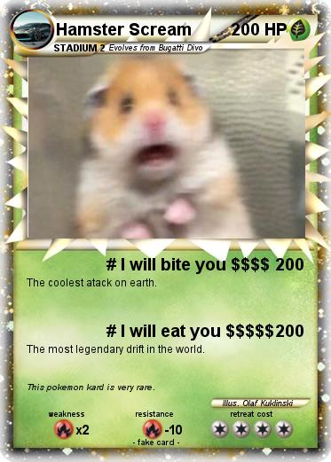 Pokemon Hamster Scream