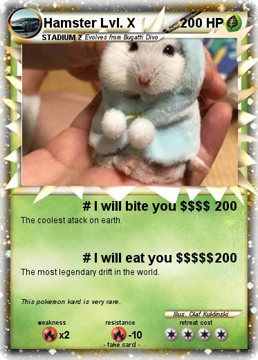 Pokemon Hamster Lvl. X