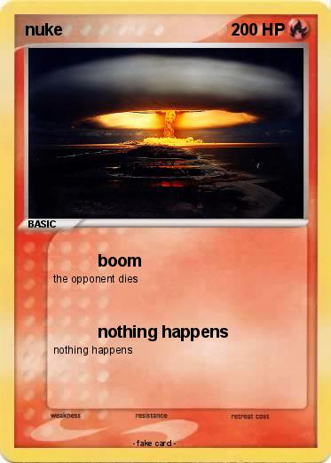 Pokemon nuke