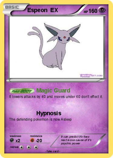 Pokemon Espeon  EX
