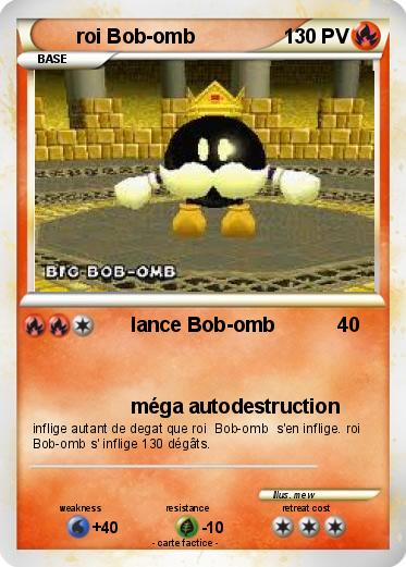 Pokemon roi Bob-omb