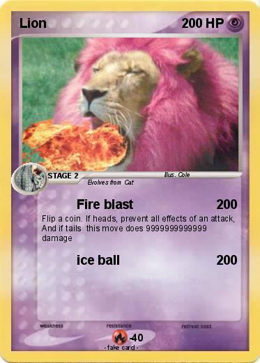 Pokemon Lion
