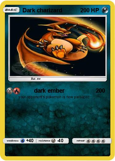 Pokemon Dark charizard