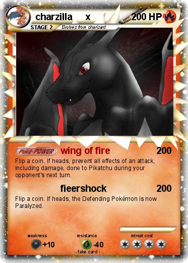 Pokemon charzilla     x