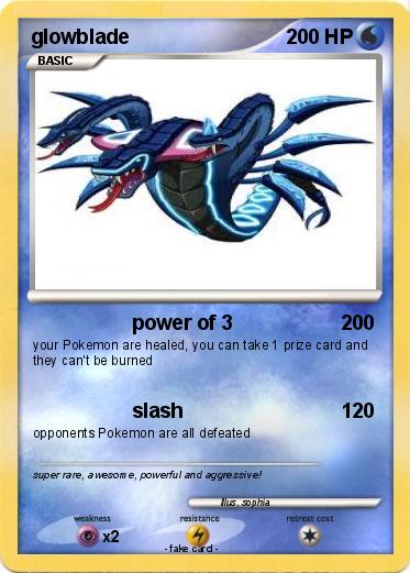 Pokemon glowblade