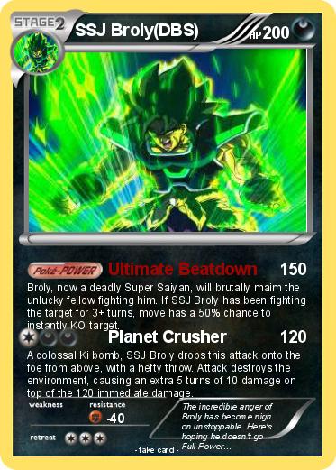 Pokemon SSJ Broly(DBS)