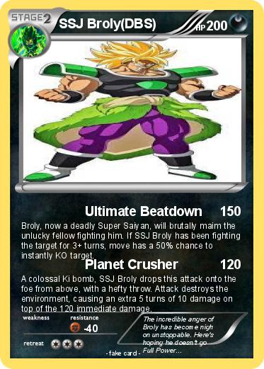 Pokemon SSJ Broly(DBS)