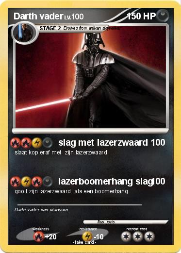Pokemon Darth vader