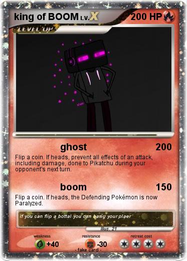 Pokemon king of BOOM