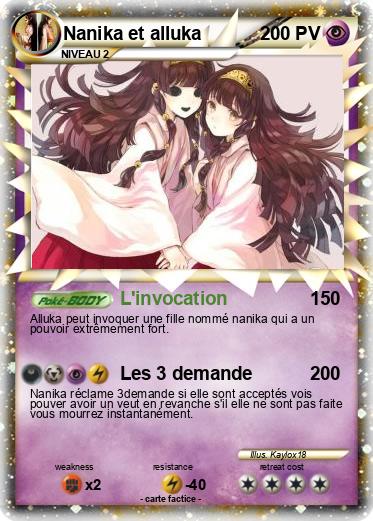 Pokemon Nanika et alluka