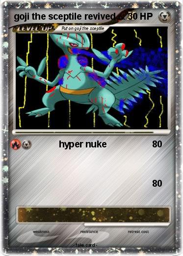 Pokemon goji the sceptile revived