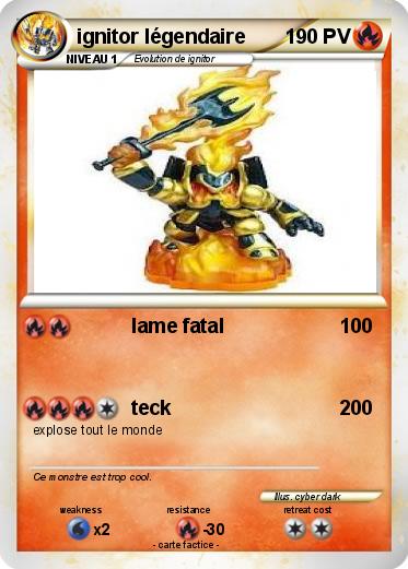 Pokemon ignitor légendaire