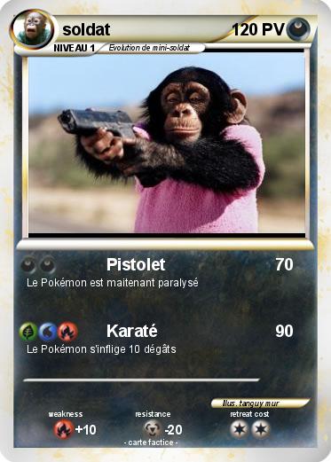 Pokemon soldat