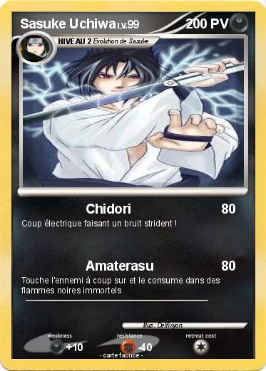 Pokemon Sasuke Uchiwa