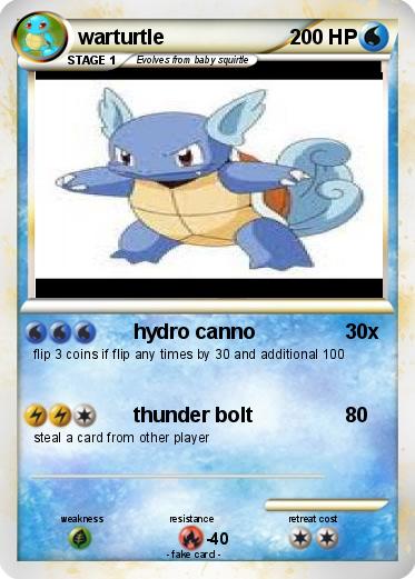 Pokemon warturtle