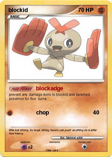 Pokemon blockid