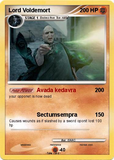 Pokemon Lord Voldemort