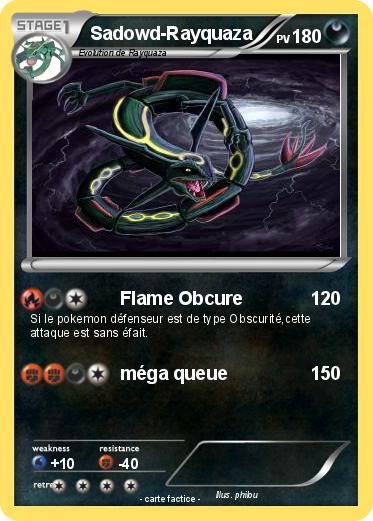 Pokemon Sadowd-Rayquaza