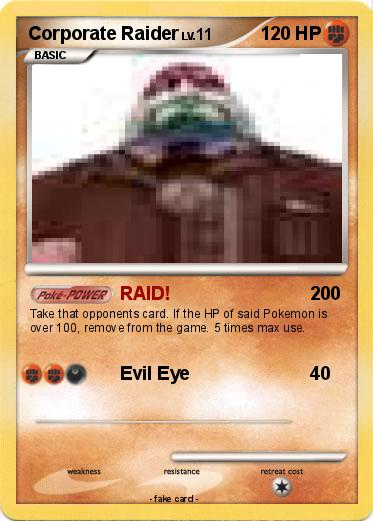Pokemon Corporate Raider