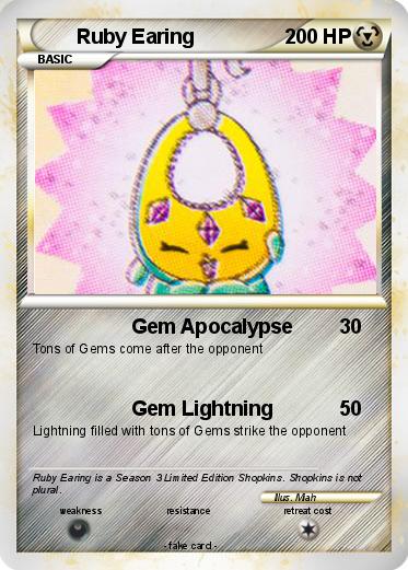 Pokemon Ruby Earing